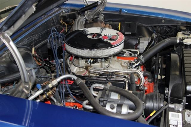 1967 Blue Chevrolet Chevelle Coupe