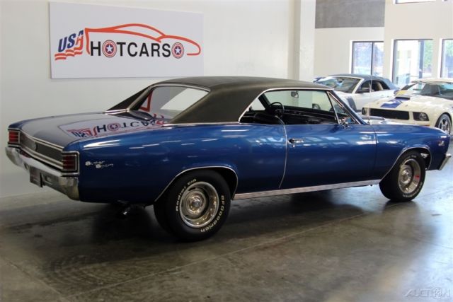 1967 Blue Chevrolet Chevelle Coupe