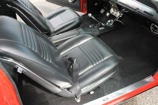 1967 Red Chevrolet Chevelle Coupe