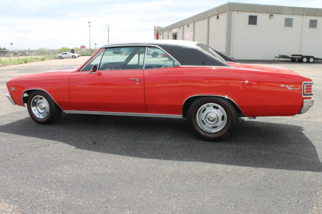 1967 Red Chevrolet Chevelle Coupe