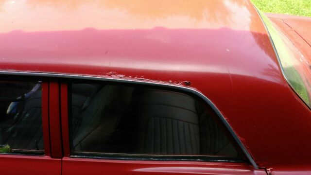 1967 Red Chevrolet Chevelle 4 door