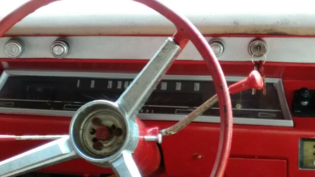 1967 Red Chevrolet Chevelle 4 door