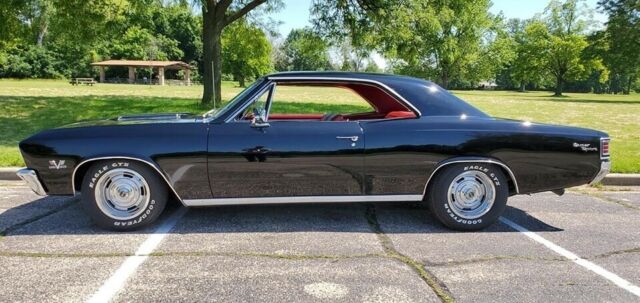 1967 Black Chevrolet Chevelle Coupe