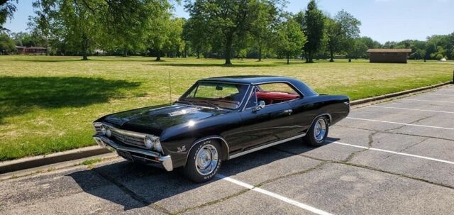 1967 Black Chevrolet Chevelle Coupe