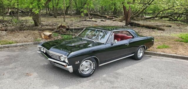 1967 Black Chevrolet Chevelle Coupe