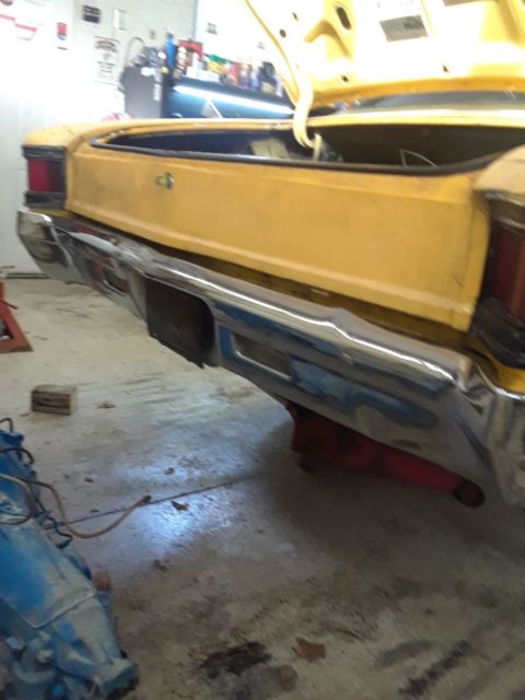 1967 Yellow Chevrolet Chevelle Convertible