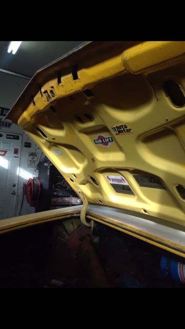 1967 Yellow Chevrolet Chevelle Convertible