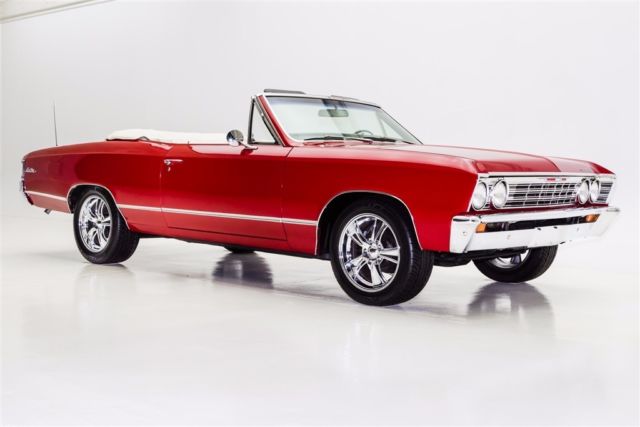 1967 Red Chevrolet Chevelle Convertible