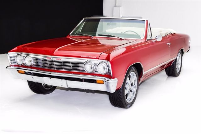 1967 Red Chevrolet Chevelle Convertible