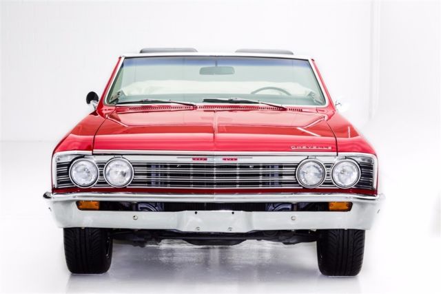 1967 Red Chevrolet Chevelle Convertible
