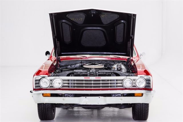 1967 Red Chevrolet Chevelle Convertible