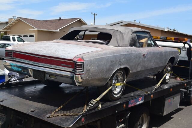 1967 Tuxedo black Chevrolet Chevelle Convertible