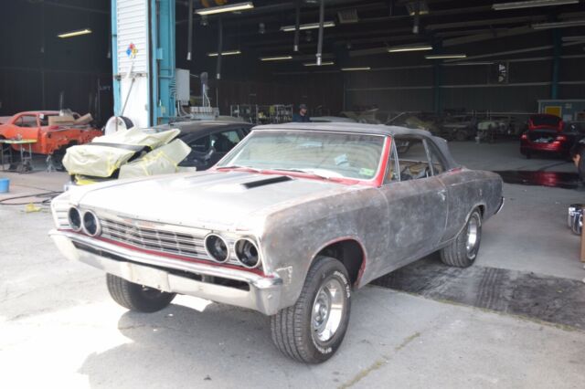 1967 Tuxedo black Chevrolet Chevelle Convertible