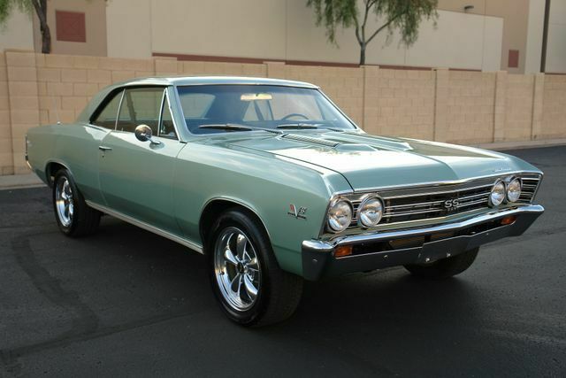 1967 Green Chevrolet Chevelle Coupe