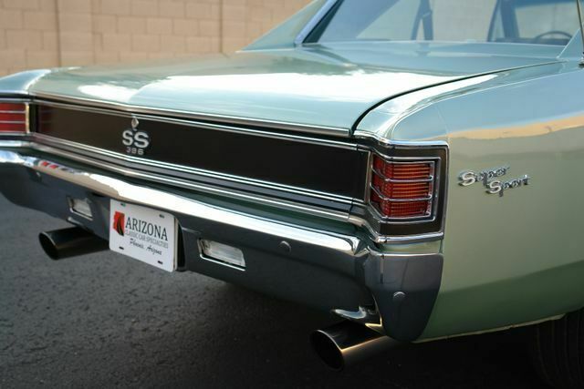 1967 Green Chevrolet Chevelle Coupe