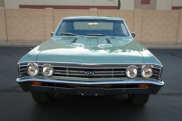 1967 Green Chevrolet Chevelle Coupe