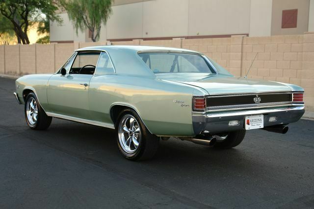 1967 Green Chevrolet Chevelle Coupe