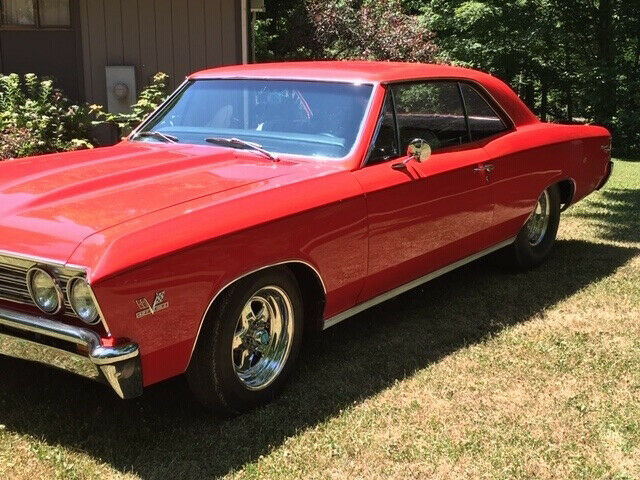 1967 Red Chevrolet Chevelle Coupe