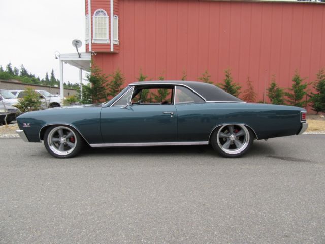 1967 Turquoise Green Chevrolet Chevelle 2 door hardtop