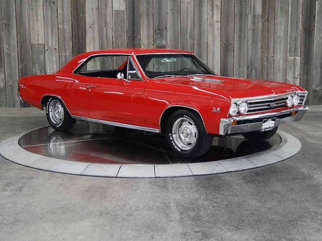 1967 Red Chevrolet Chevelle 396 V8 AC AUTOMATIC