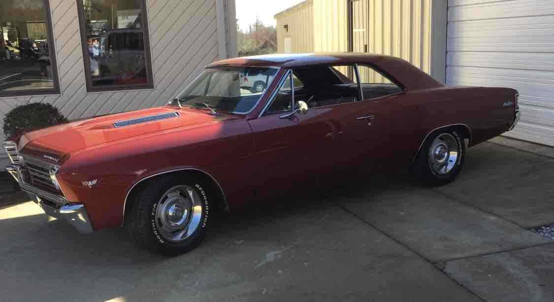 1967 Red Chevrolet Chevelle
