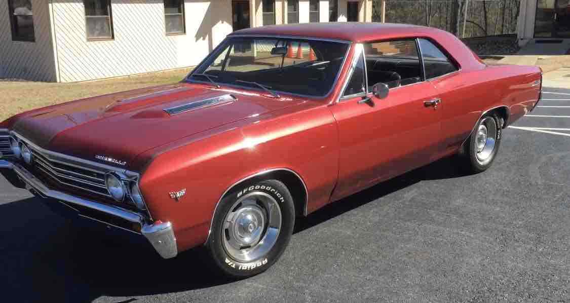 1967 Red Chevrolet Chevelle
