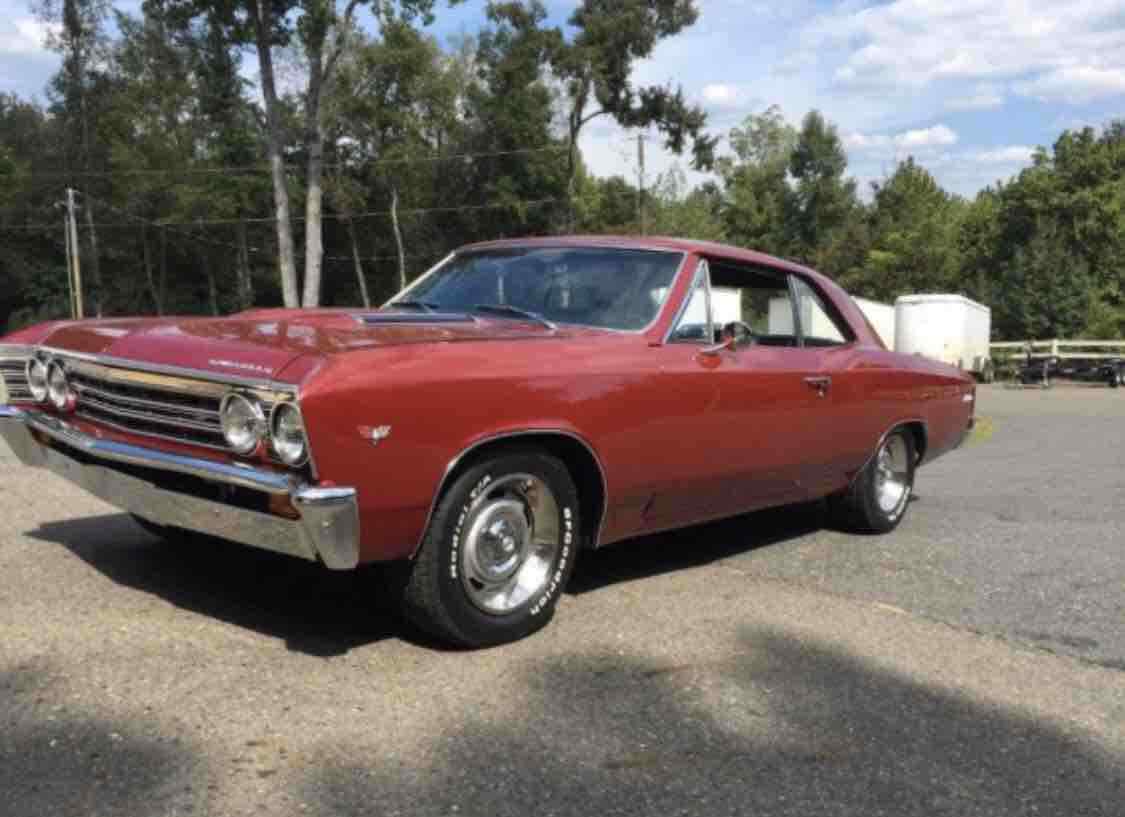 1967 Red Chevrolet Chevelle