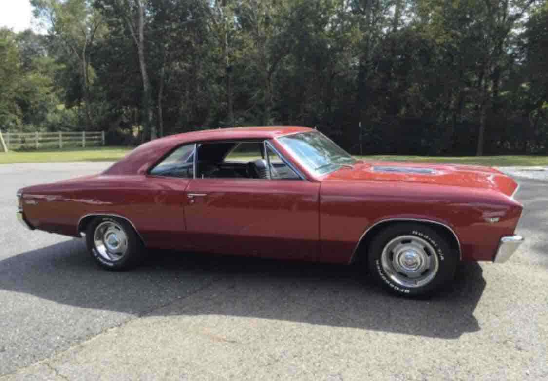 1967 Red Chevrolet Chevelle