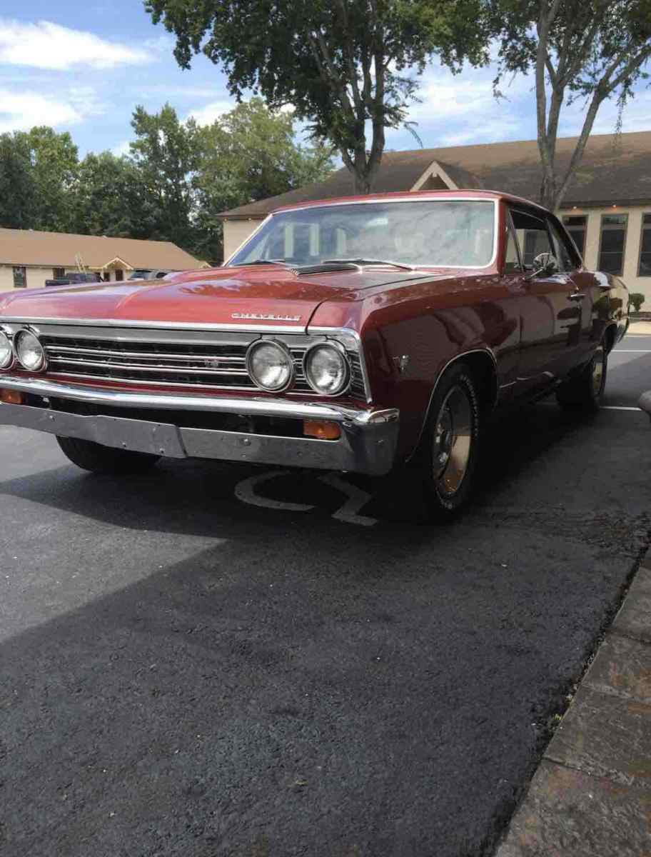 1967 Red Chevrolet Chevelle