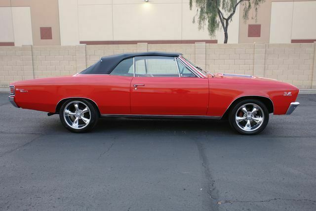 1967 Red Chevrolet Chevelle Convertible