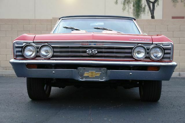 1967 Red Chevrolet Chevelle Convertible
