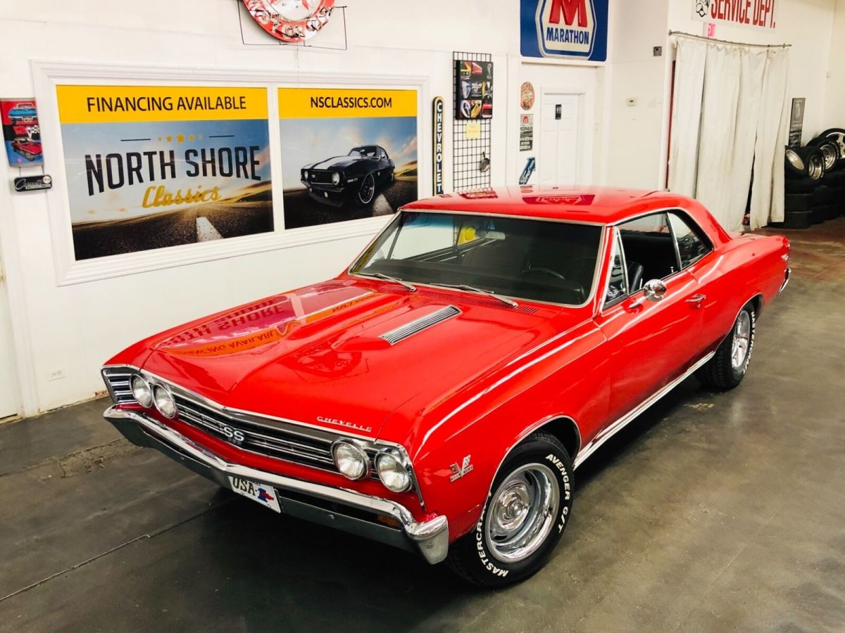 1967 Red Chevrolet Chevelle 2 Door