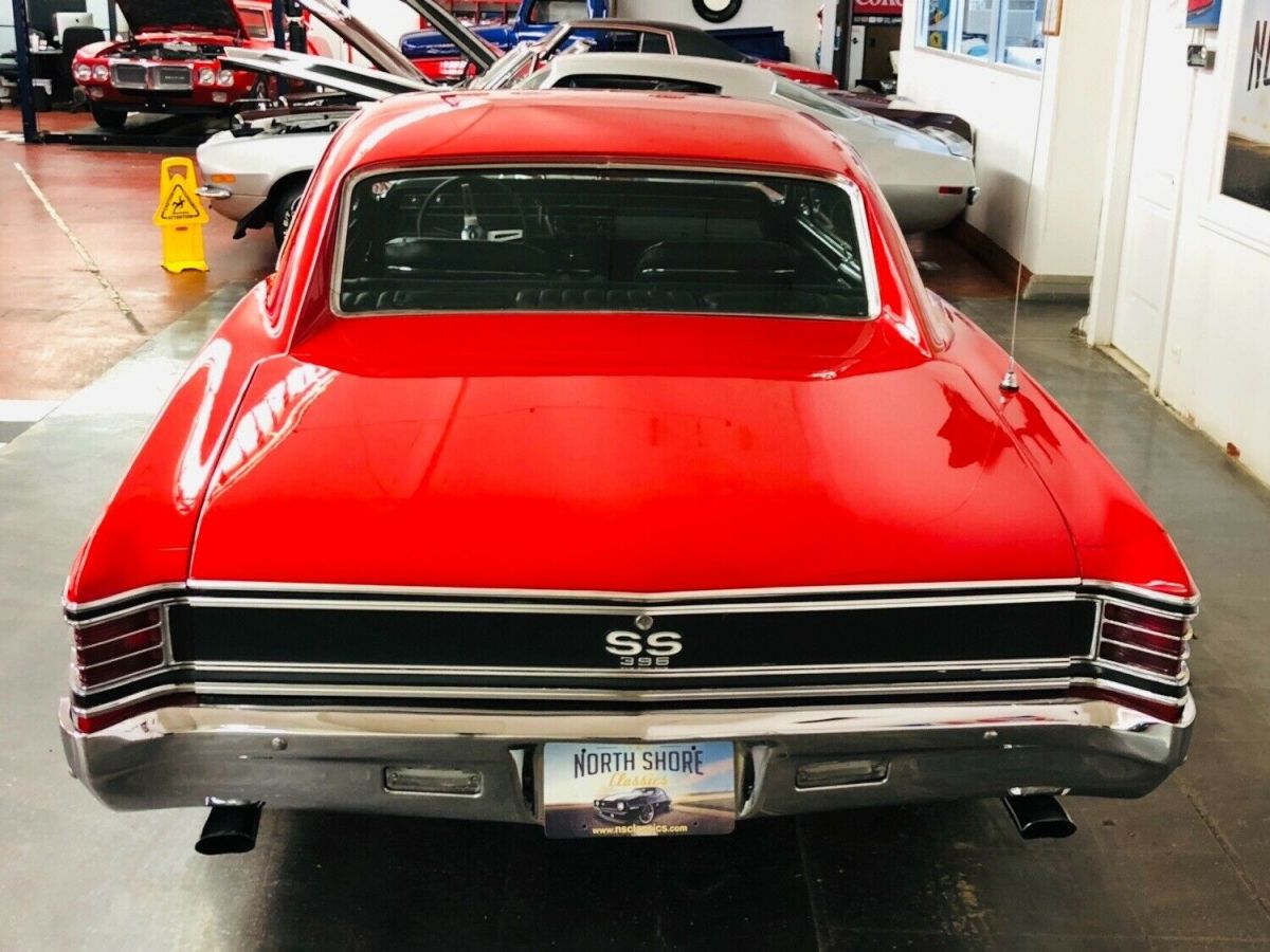 1967 Red Chevrolet Chevelle 2 Door
