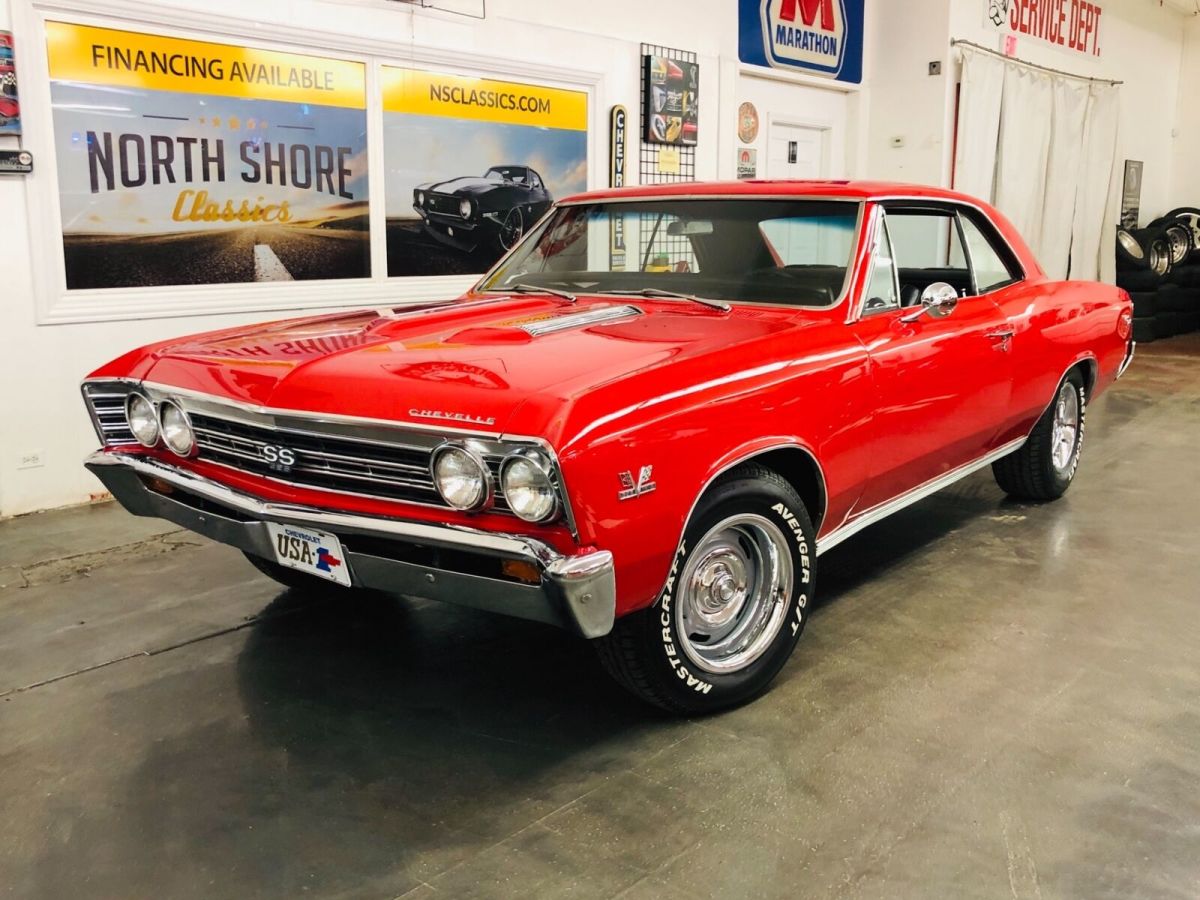 1967 Red Chevrolet Chevelle 2 Door