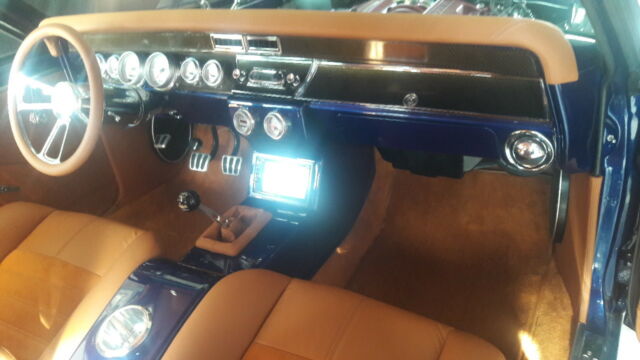 1967 Fuji Blue Pearl Chevrolet Chevelle Coupe