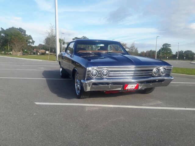 1967 Fuji Blue Pearl Chevrolet Chevelle Coupe
