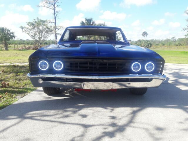 1967 Fuji Blue Pearl Chevrolet Chevelle Coupe