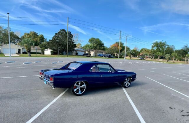 1967 Fuji Blue Pearl Chevrolet Chevelle Coupe