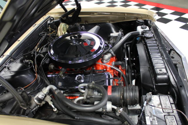 1967 Gold Chevrolet Chevelle Coupe