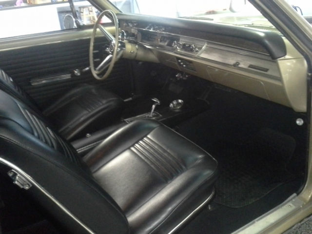 1967 Gold Chevrolet Chevelle Hardtop