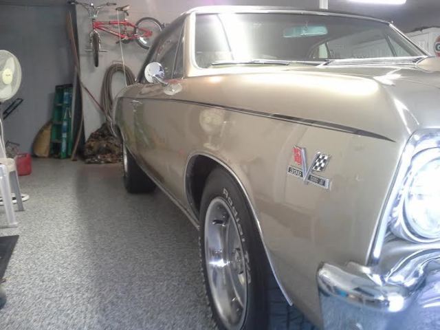 1967 Gold Chevrolet Chevelle Hardtop