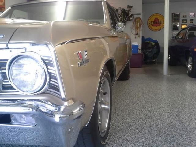 1967 Gold Chevrolet Chevelle Hardtop