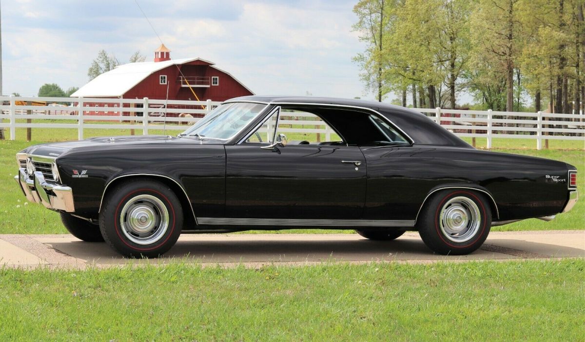 1967 Black Chevrolet Chevelle Coupe