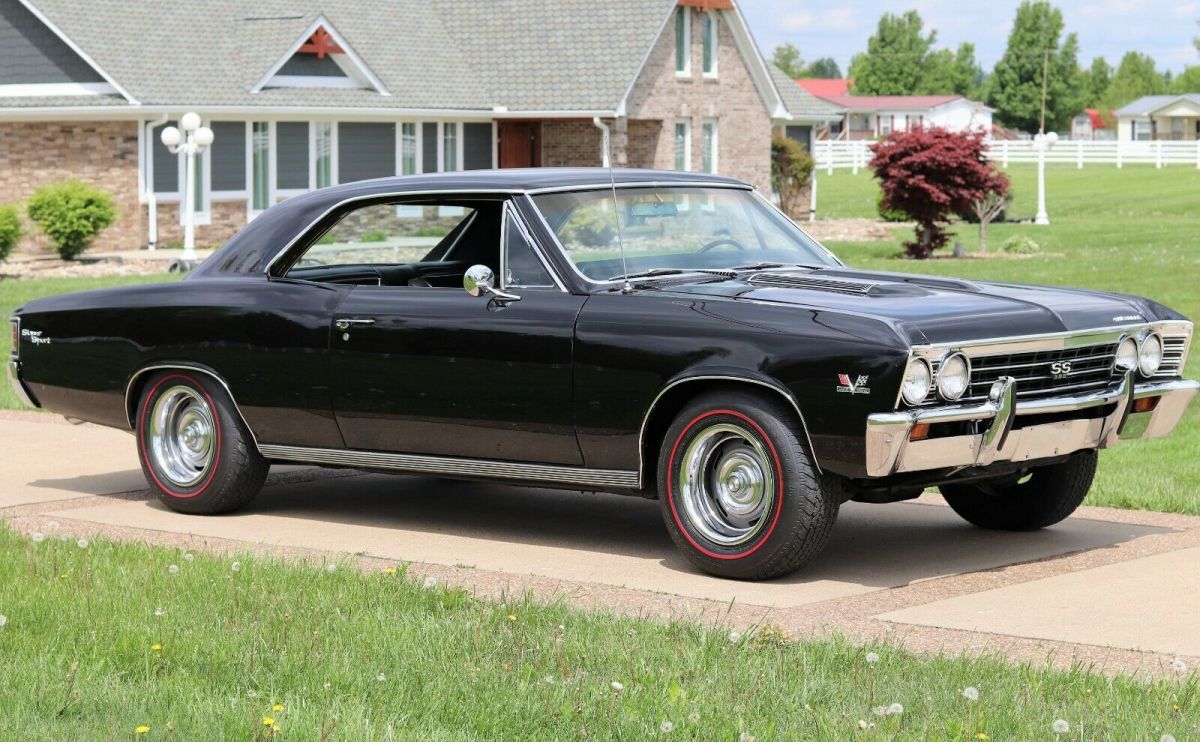 1967 Black Chevrolet Chevelle Coupe