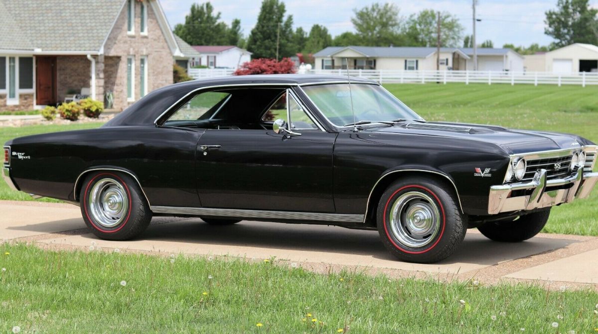 1967 Black Chevrolet Chevelle Coupe
