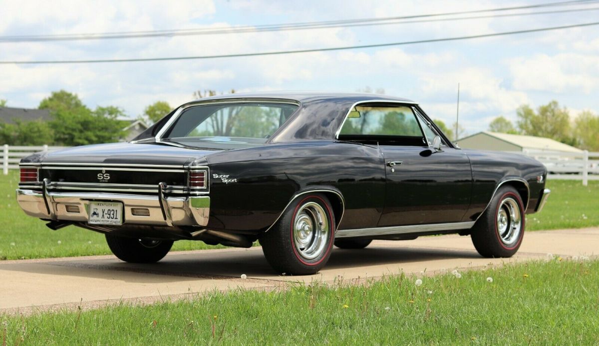 1967 Black Chevrolet Chevelle Coupe