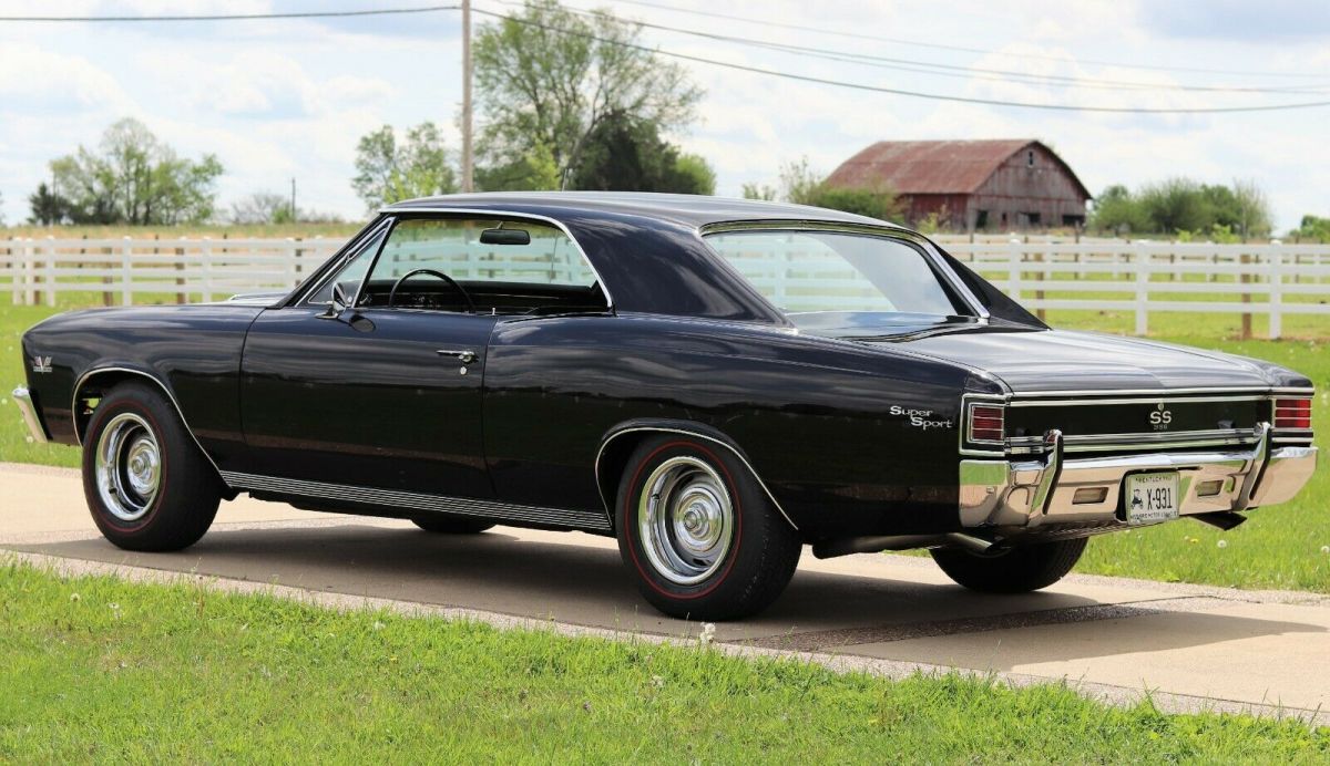 1967 Black Chevrolet Chevelle Coupe