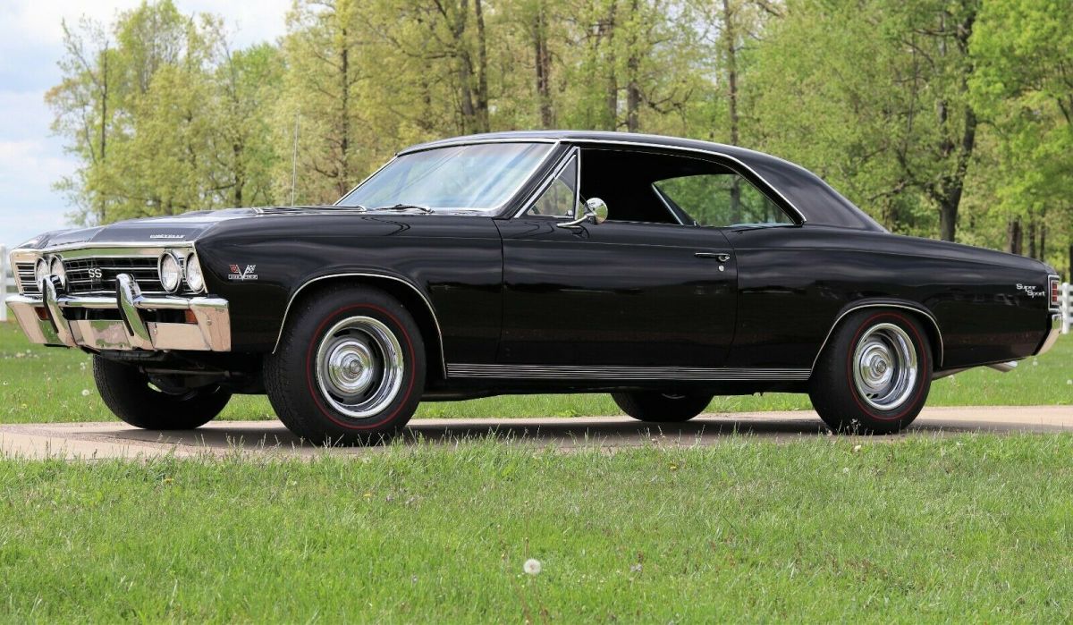 1967 Black Chevrolet Chevelle Coupe
