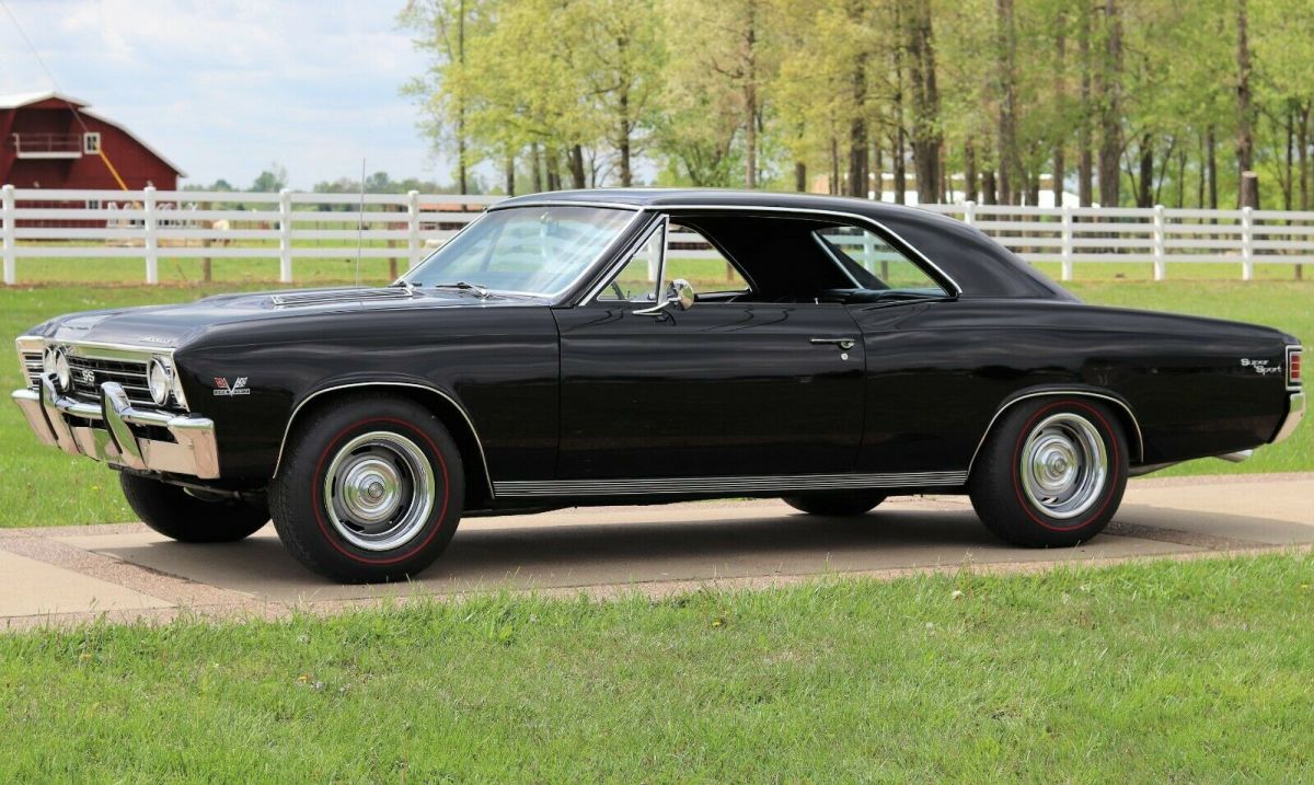 1967 Black Chevrolet Chevelle Coupe