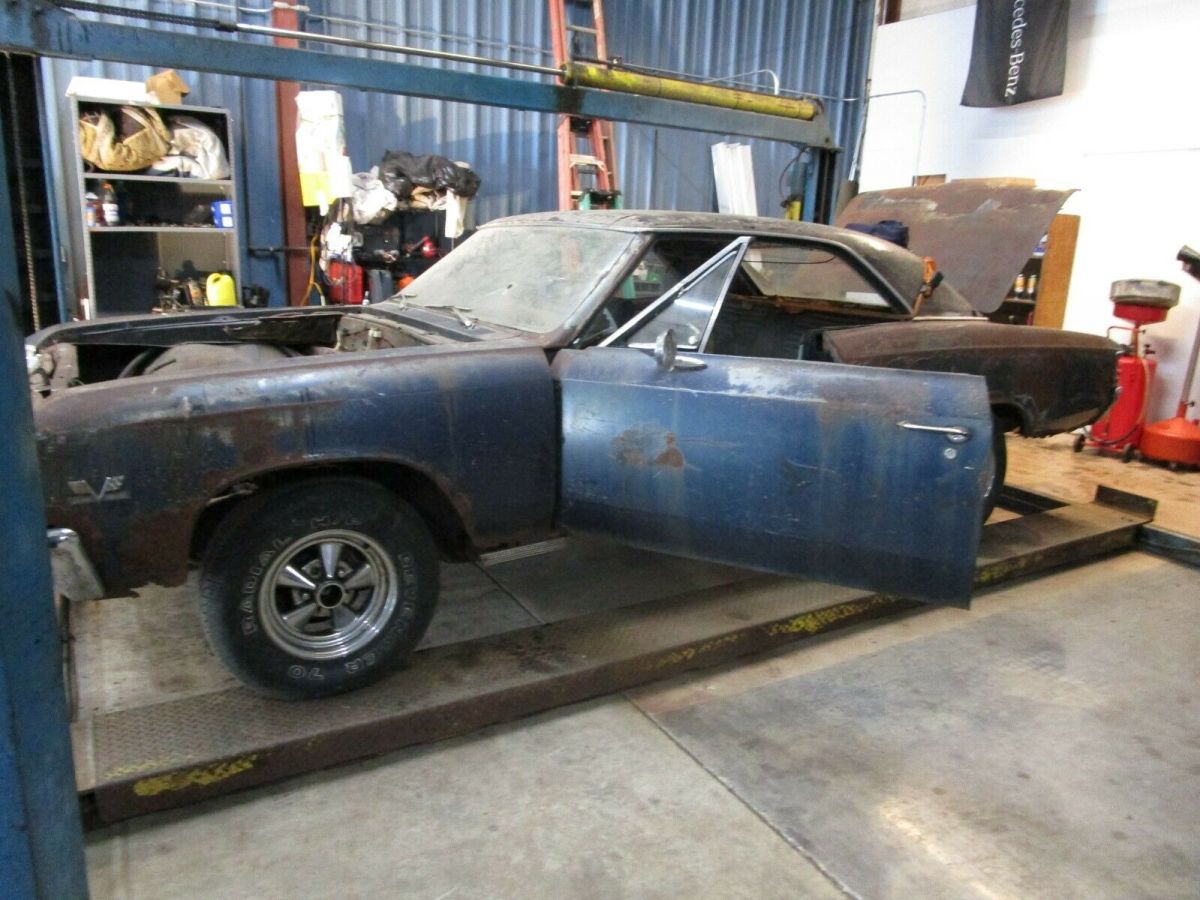 1967 Black Chevrolet Chevelle Coupe